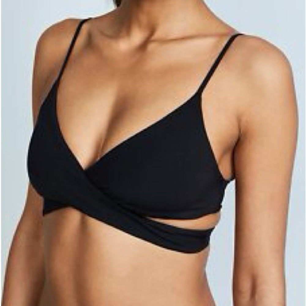 NWT L*SPACE CHLOE WRAP TOP - Picture 6 of 6